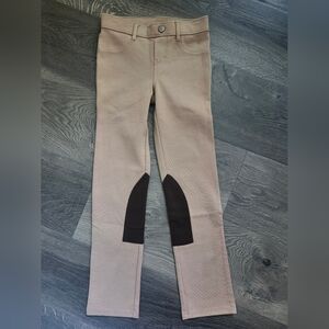 Gymboree, Girls, Tan Riding Ponte Leggings/Pants w Back Pockets